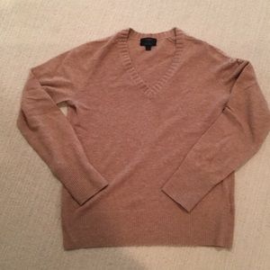 J Crew camel sweater